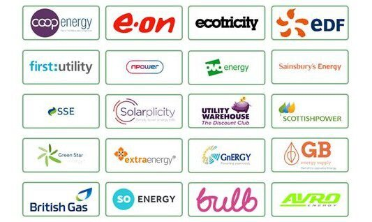 Energy suppliers reviews